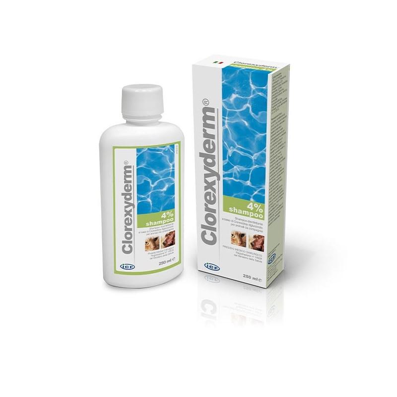 ICF Clorexyderm Shampoo 4% 250 ml - 