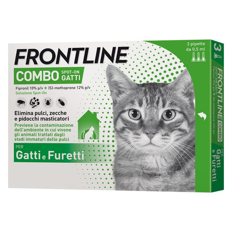 Frontline combo cats 3 pipettes 0.5 ml