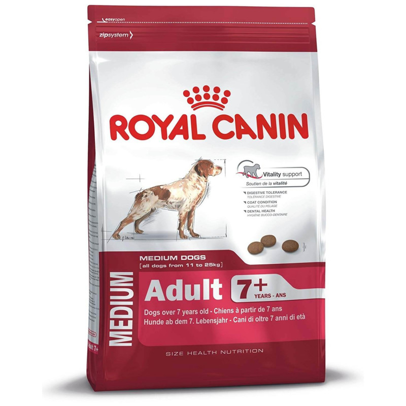 ROYAL CANIN Medium Adult 7+ 4 kg.